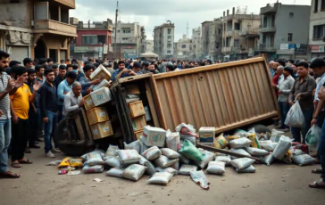 incidente mortale a gaza camion umanitario coinvolto in tragedia python 1754473092