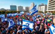 israele in fermento oltre 25 milioni in piazza contro la guerra a gaza python 1755458795