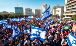 israele in fermento oltre 25 milioni in piazza contro la guerra a gaza python 1755458795 265x160
