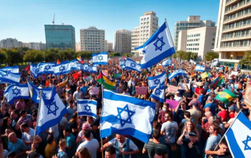 israele in fermento oltre 25 milioni in piazza contro la guerra a gaza python 1755458795 364x230