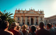 ludienza generale del papa tra caldo estremo e fede python 1755083207