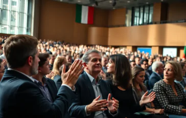 meloni al meeting di rimini retorica o concretezza python 1756370965 364x230