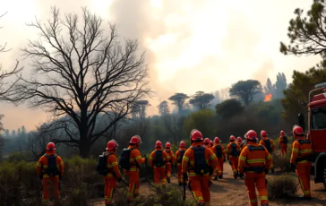 mobilitazione della protezione civile in campania per lincendio al vesuvio python 1754793931