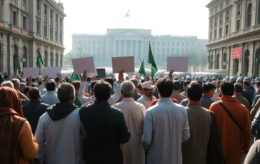 protesta a lahore oltre 240 arresti per il rilascio di imran khan python 1754537586