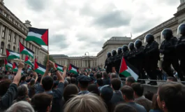 protesta a londra per gaza centinaia di arresti da parte della polizia python 1754835529 265x160