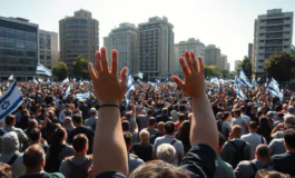 proteste a tel aviv e londra contro la guerra e per il rilascio degli ostaggi python 1754775061 265x160