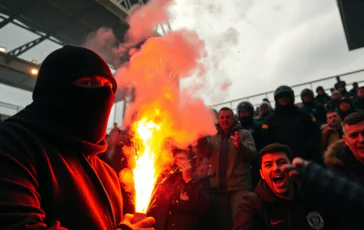 tifosi del beitar gerusalemme provocano disordini a riga python 1754645139 364x230