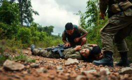 tre soldati thailandesi feriti da mine al confine con la cambogia python 1754790147 265x160