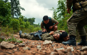 tre soldati thailandesi feriti da mine al confine con la cambogia python 1754790147