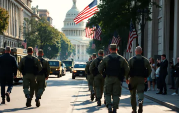 trump ordina il raddoppio delle truppe a washington per affrontare lemergenza criminale python 1755632670 364x230