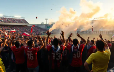 violenti scontri durante la partita di calcio tra cile e argentina python 1755854858 364x230