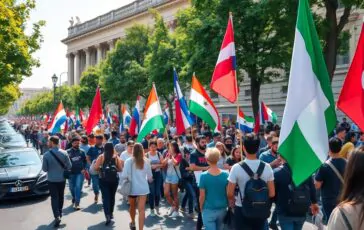 corteo della global sumud flotilla manifestazione contro la farnesina python 1758850534 364x230
