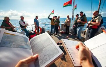 dentro la flottiglia per gaza storie di volontari e sfide quotidiane python 1757305596 364x230