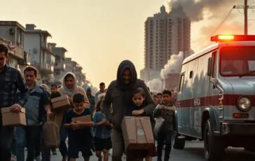 emergenza a gaza famiglie costrette a fuggire prima della distruzione python 1757957937 364x230