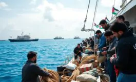 flottiglia pro palestina continua la sua missione nonostante gli attacchi python 1757613031 265x160