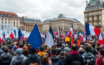 francia in rivolta manifestazioni e scontri per il blocco totale python 1757526514 364x230