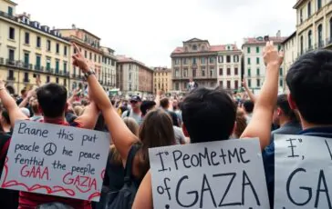 gaza in fiamme le reazioni della politica italiana alle proteste python 1758557546 364x230
