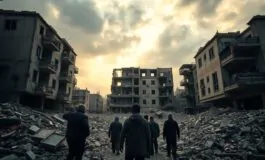 gaza sotto assedio centinaia di famiglie sfollate dopo bombardamenti mortali python 1757288368 265x160
