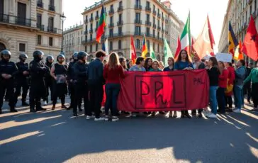 giovani arrestati e manifestazioni in italia un paradosso della giustizia sociale python 1758876794 364x230