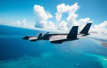 i caccia f 35 statunitensi in azione contro il narcotraffico nei caraibi python 1757103172 364x230