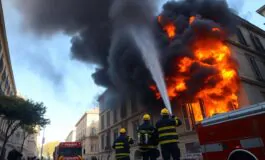 incendio in centro storico di roma evacuate diverse abitazioni python 1759003459 265x160