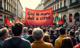 la protesta dei cittadini contro lo sfratto del leoncavallo cosa ce dietro python 1757167231 265x160