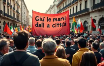 la protesta dei cittadini contro lo sfratto del leoncavallo cosa ce dietro python 1757167231 364x230