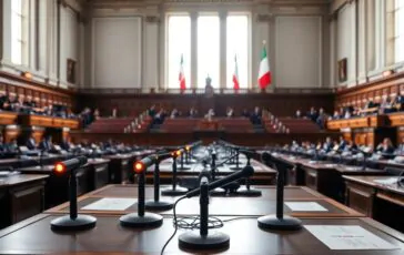 la rivoluzione dei microfoni a montecitorio cosa cambia nel dibattito parlamentare python 1757518158 364x230
