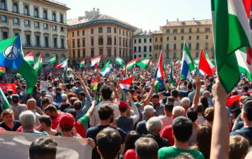 manifestazioni italiane in supporto alla global sumud flotilla python 1757481167 364x230
