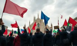 milano in fermento corteo di protesta e tensioni in piazza duomo python 1757213126 265x160