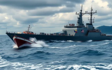 nave militare usa spara a imbarcazione venezuelana accusata di traffico di droga python 1756888278 364x230