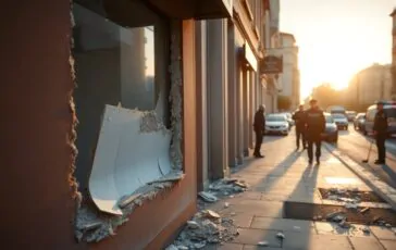 roma bomba carta esplode davanti al centro sociale la carta python 1757684245 364x230
