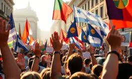 solidarieta e tensione il corteo di milano in difesa del leoncavallo python 1757175826 265x160