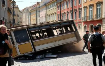 tragedia a lisbona schianto della funicolare gloria provoca decine di morti python 1756953741