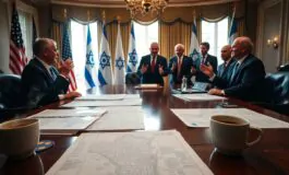 trump esprime ottimismo sul piano di pace per gaza nonostante il dissenso di hamas python 1759192660 265x160