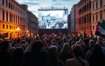 venezia 82 celebrazioni e riflessioni sulla situazione a gaza python 1757220564 364x230