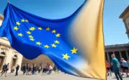 viterbo accoglie la bandiera europea piu grande in occasione dellhalf marathon python 1758981571