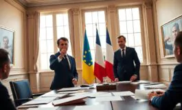 zelensky e macron discutono di pace e incontri con mosca python 1757025532 265x160