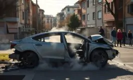 auto di ranucci distrutta da ordigni il drammatico incidente a pomezia 1760672920 265x160