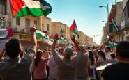 celebrazioni a khan younis per il cessate il fuoco tra israele e hamas 1760012907