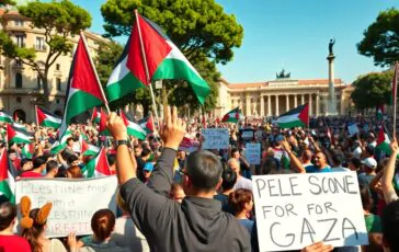 flottiglia per la palestina manifestazioni in italia e reazioni da israele python 1759369472 364x230