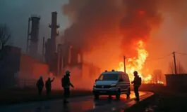 incendio in lombardia devastazione in unazienda chimica r 1761817863 265x160