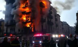 incendio in un palazzo romano un morto e decine di feriti 1761356335 265x160