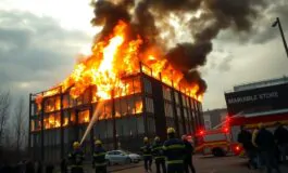 incendio in zona industriale di milano un palazzo in fiamme python 1759272802 265x160