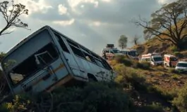 incidente mortale di un autobus in sudafrica 42 vittime e una tragedia da non dimenticare 1760351212 265x160