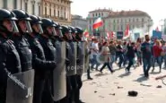 incidenti e arresti a livorno il comizio della lega sotto shock 1759901205