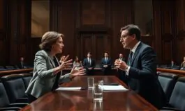 incontro strategico alla camera elly schlein e giuseppe conte a confronto 1760016291 265x160