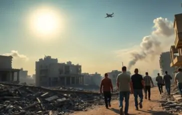 israele lancia attacchi su gaza la tregua continua a vacillare 1761892549 364x230