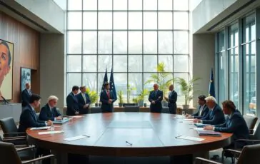 john ratcliffe incontra funzionari ue conferma della cooperazione strategica con gli stati uniti 1761932572 364x230