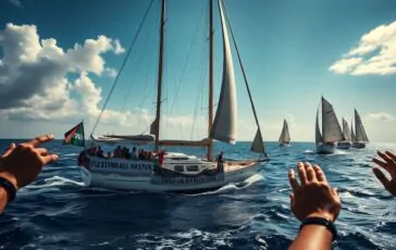 la flotilla prosegue verso gaza nonostante le intercettazioni ultime notizie e sviluppi python 1759376936 364x230